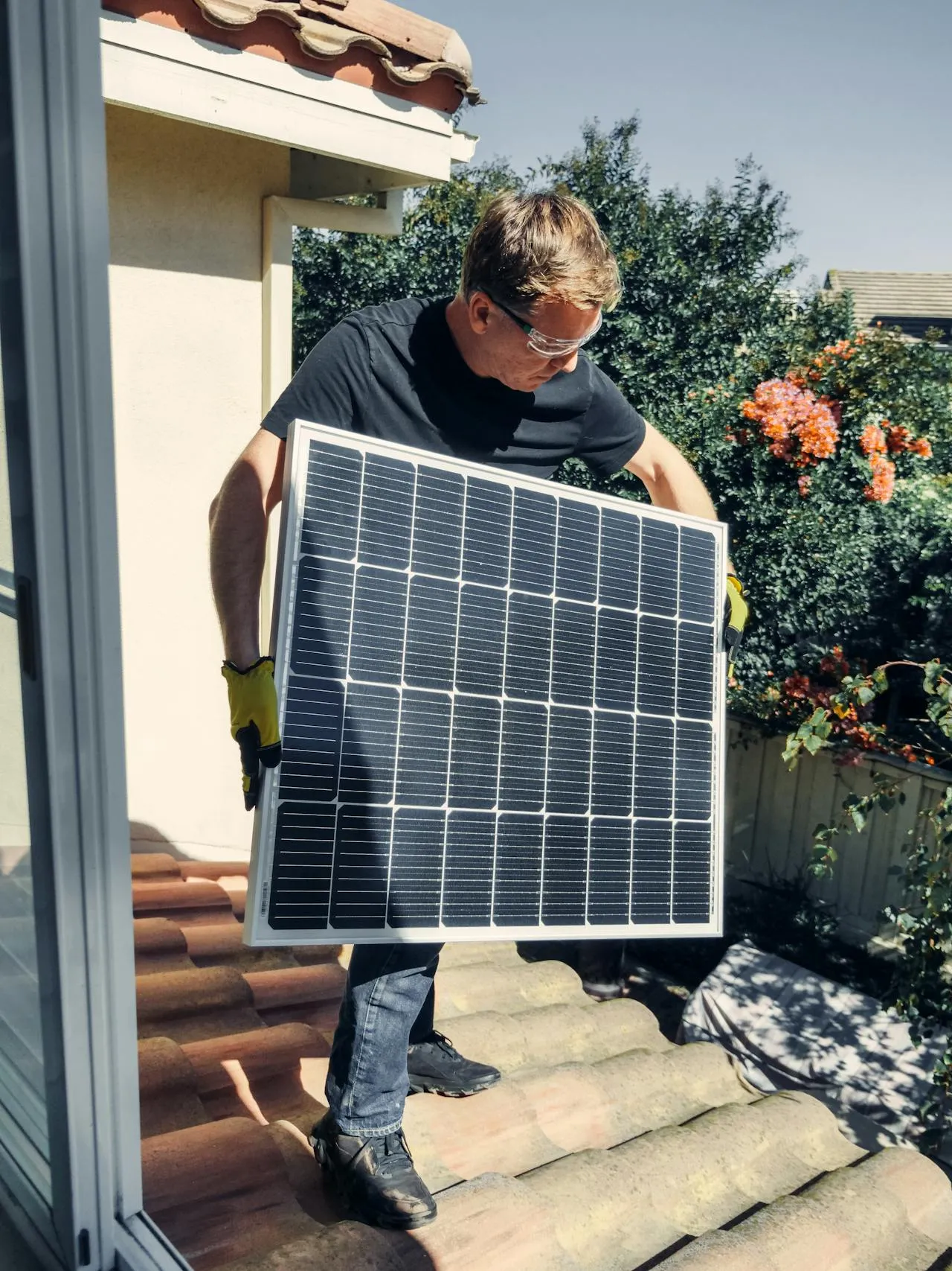 Instalación de placas solares 2