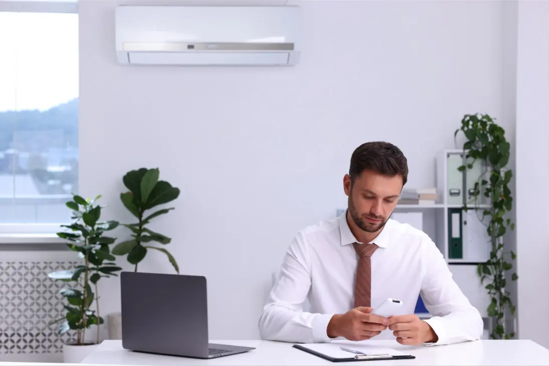 Aire acondicionado oficina 30m² 1
